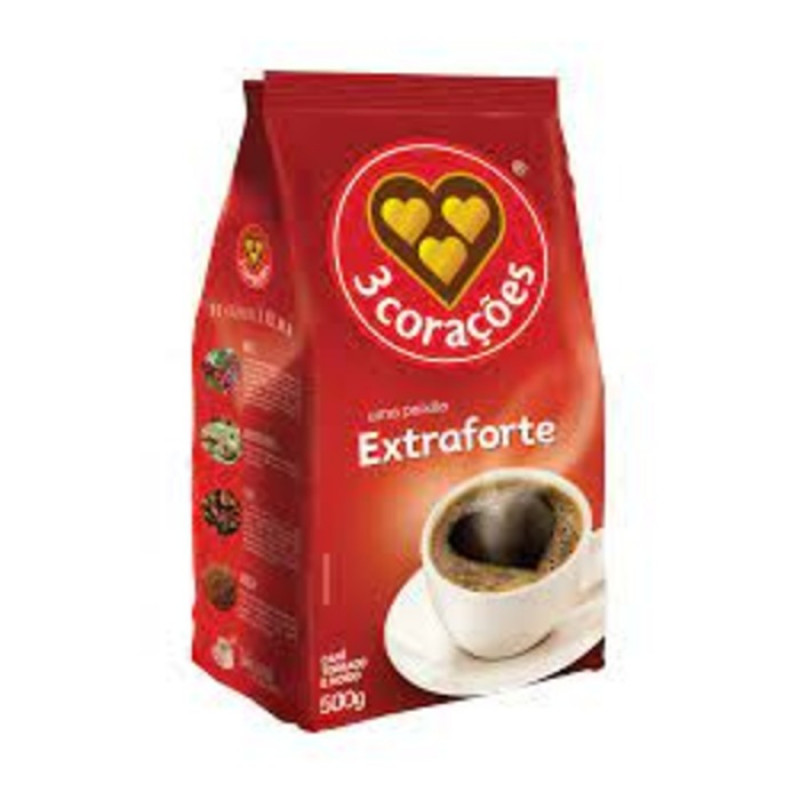 CAFE 3 CORACOES EXTRA FORTE  500g