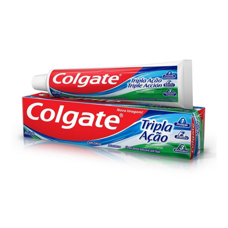 CREME DENTAL COLGATE TRIPLA ACAO 90g