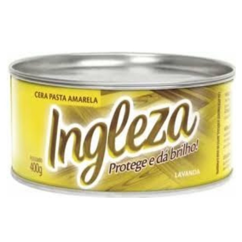 CERA PASTA INGLEZA AMARELA  400g