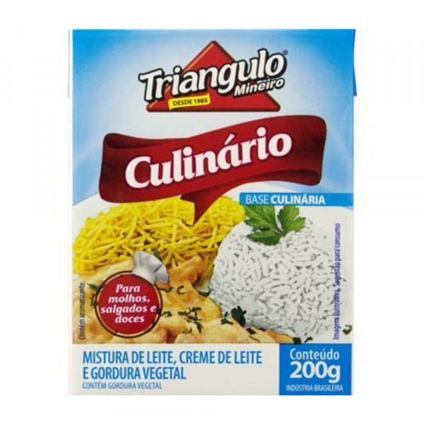 CREME LEITE CULINARIO TRIANGULO  200g