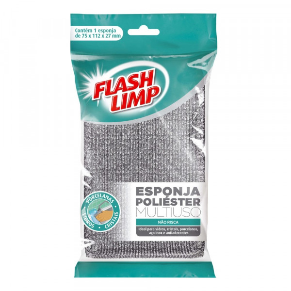 ESPONJA FLASHLIMP POLIESTER UNITARIA