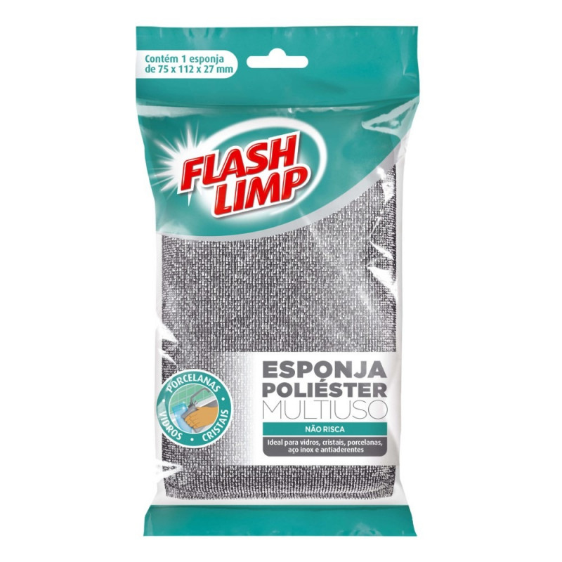 ESPONJA FLASHLIMP POLIESTER UNITARIA