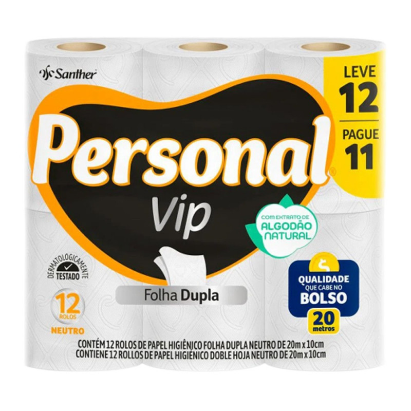 PAPEL HIG PERSONAL VIP FD **20METROS **L12P11