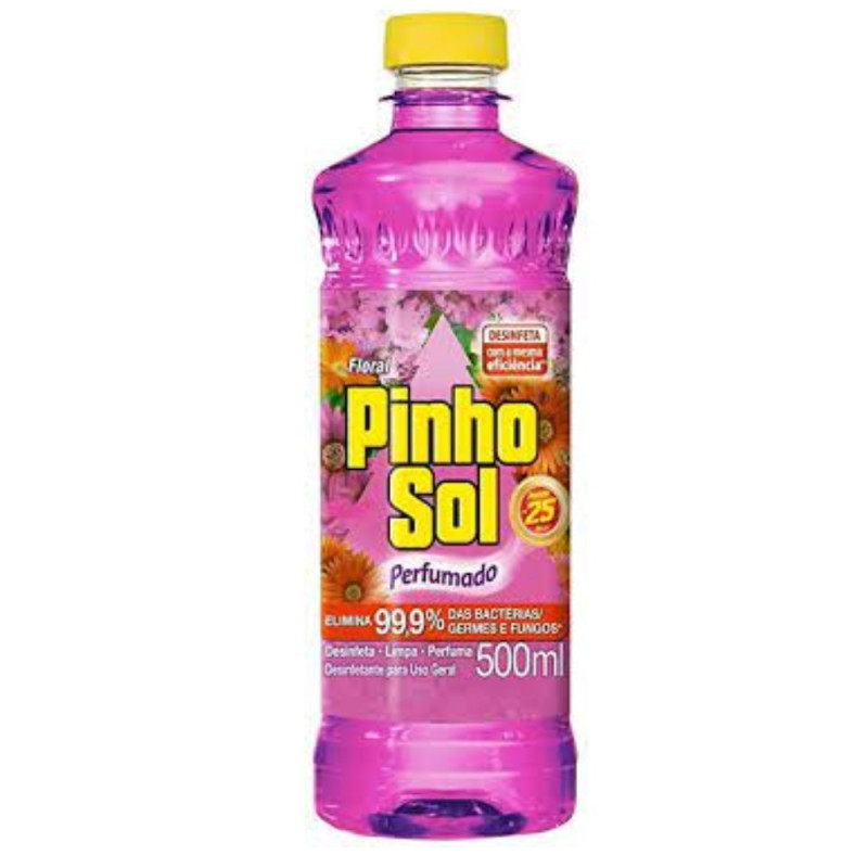 DESINFETANTE PINHO SOL FLORAL  500ml