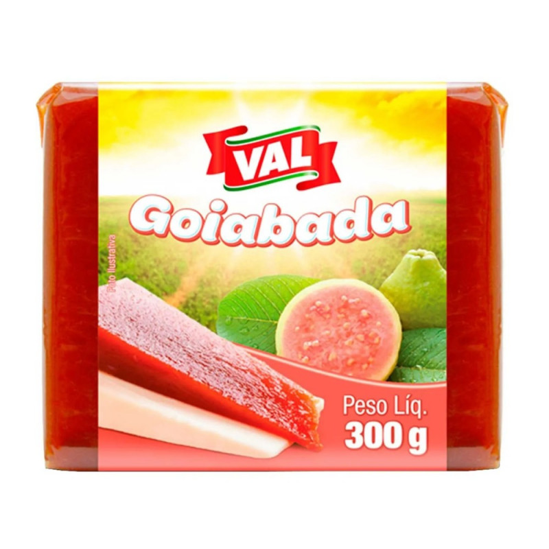 GOIABADA CREMOSA VAL/SOFRUTA BARRA  300g