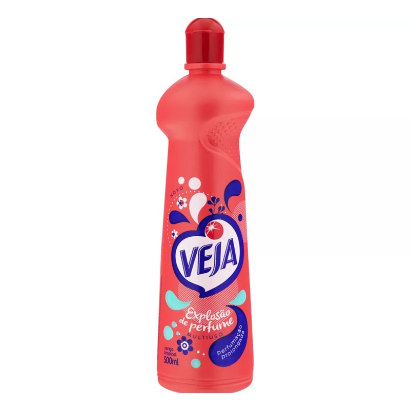 MULTIUSO VEJA CEREJA TROPICAL EXPLOSAO PERFUMES  500ml