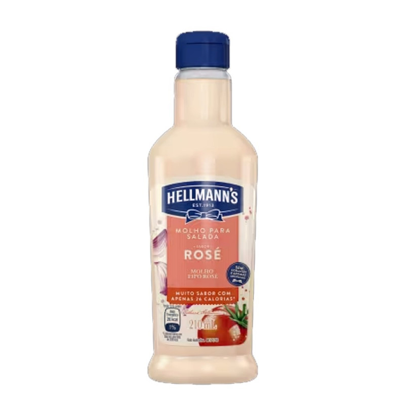 MOLHO SALADA HELLMANNS ROSE  210ml