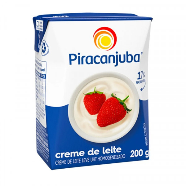 CREME LEITE PIRACANJUBA  200g