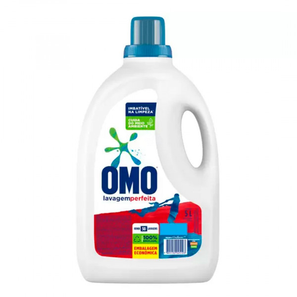 SABAO LIQUIDO OMO LAVAGEM PERFEITA 5L