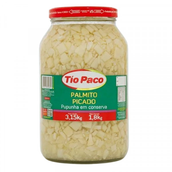 PALMITO TIO PACO PICADO  1.8Kg