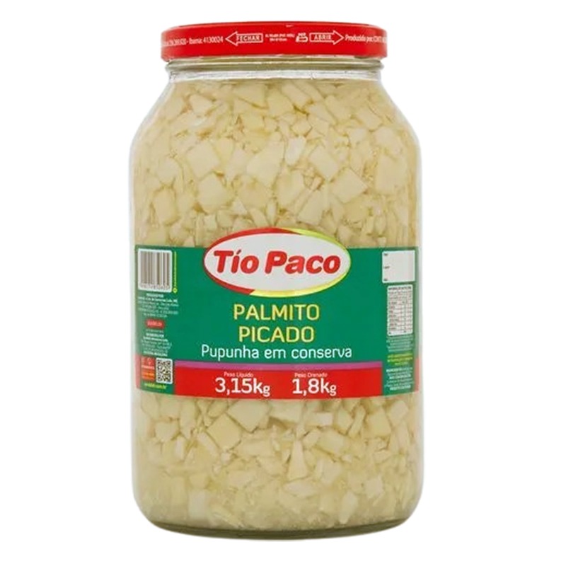 PALMITO TIO PACO PICADO  1.8Kg