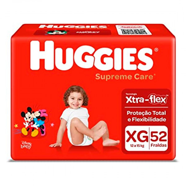 FRALDA HUGGIES SUPREME  XG