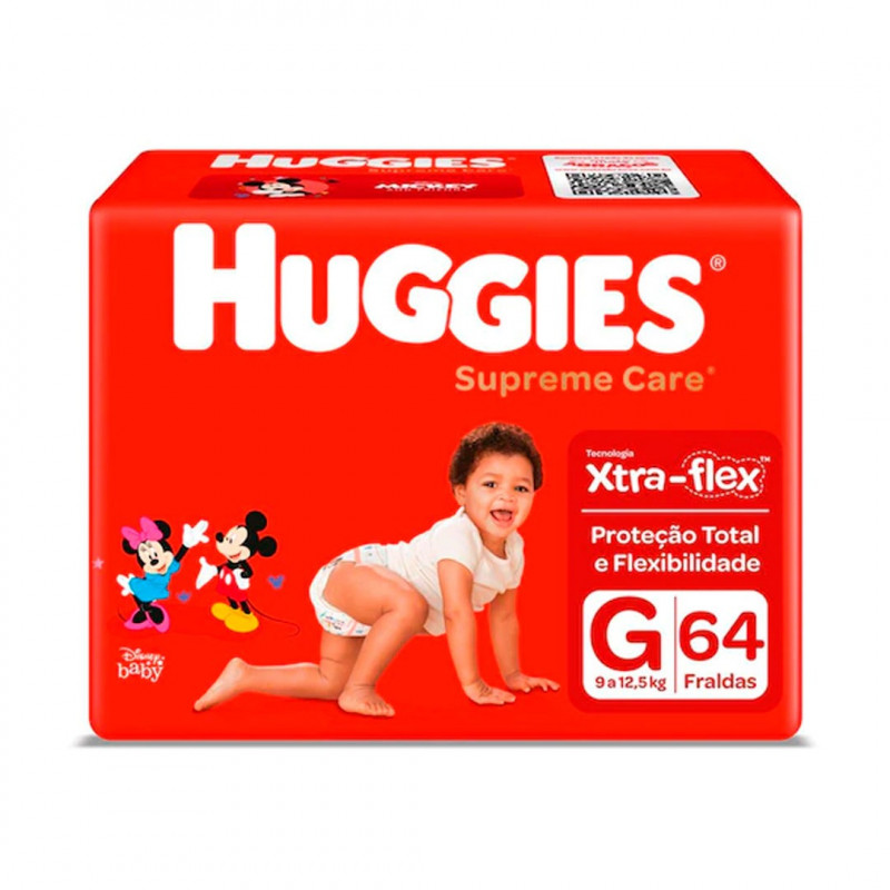 FRALDA HUGGIES SUPREME  G