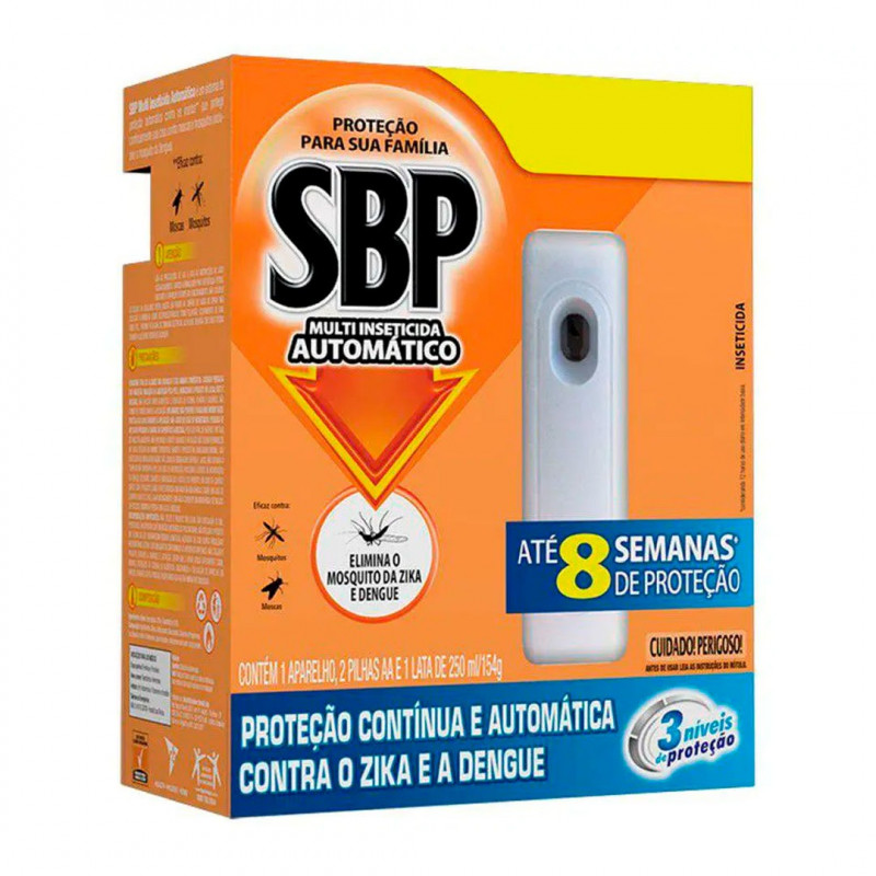 INSETICIDA SBP AUTOMATIC APARELHO 250ml