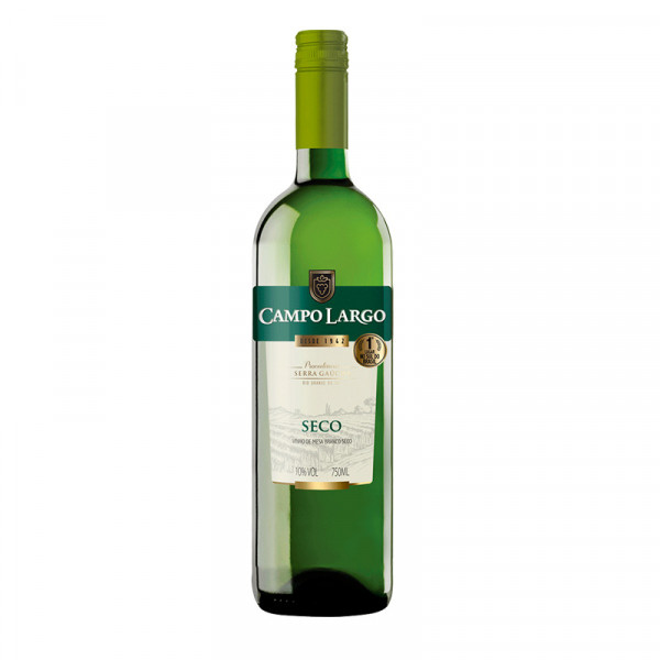 VINHO CAMPO LARGO BRANCO SECO  750ml