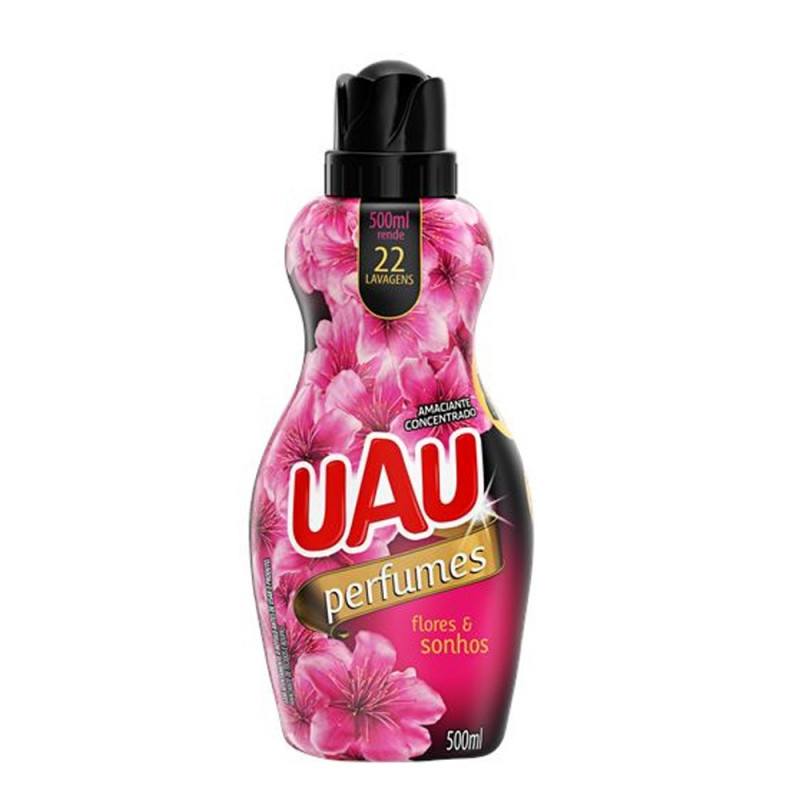 AMACIANTE CONCENTRADO UAU FLORES&SONHOS  500ml