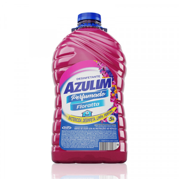 DESINFETANTE AZULIM FLORAL FLORATTA  5L