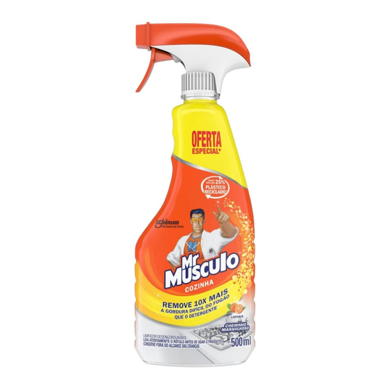 DESENGORDURANTE COZINHA MR MUSCULO LARANJA APARELHO  500ml