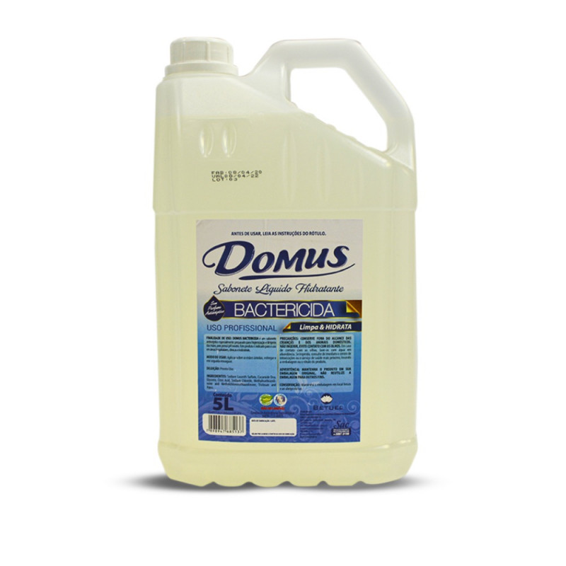 SABONETE DOMUS BACTERICIDA  5L