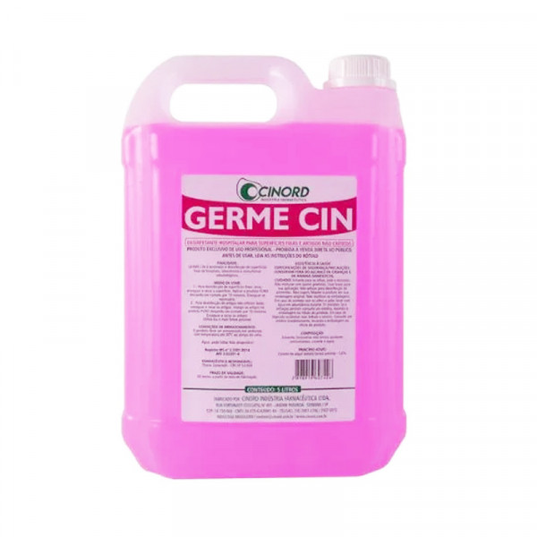 DESINFETANTE QUATERNARIO AMONIO GERMECIN CINORD  5L