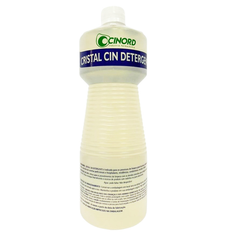 DETERGENTE HOSPITALAR CINORD CIN CRISTAL 1 LT