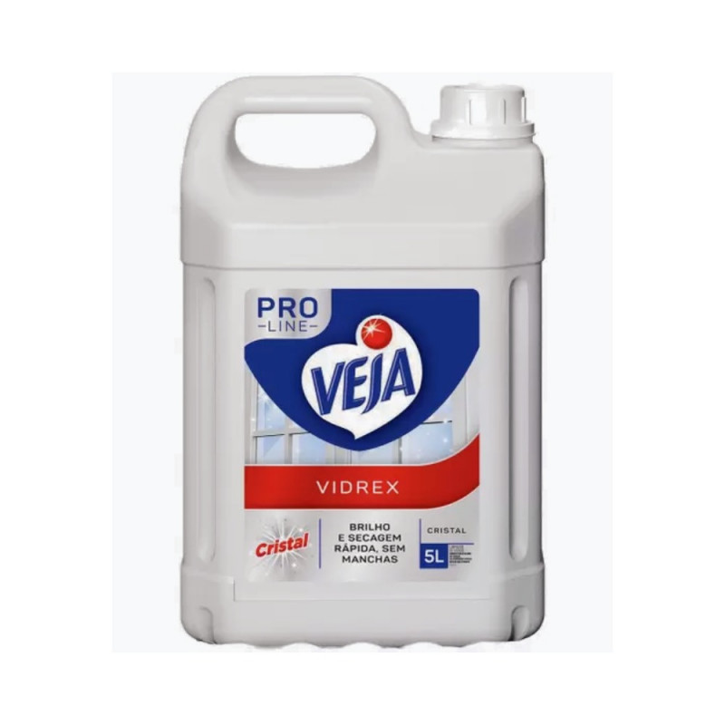 LIMPA VIDRO VEJA VIDREX CRISTAL PRO 5L