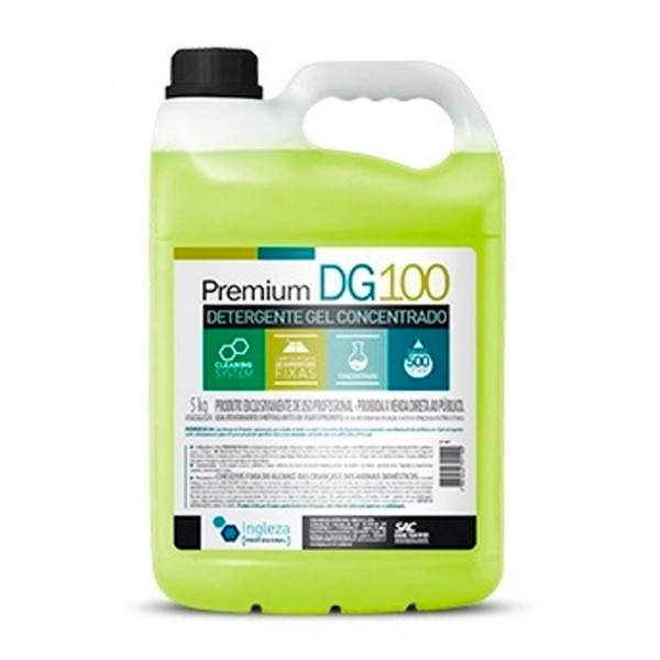 DETERGENTE GEL CONCENTRADO INGLEZA DG100  5L