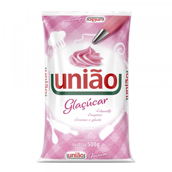 ACUCAR REFINADO GLACUCAR UNIAO 500g