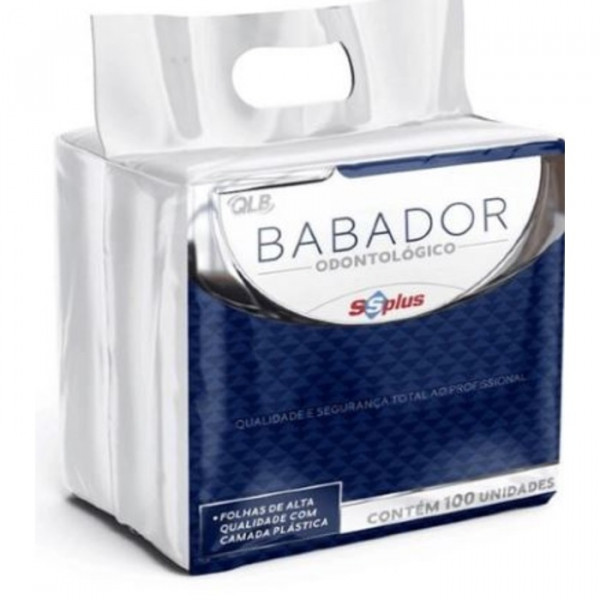 BABADOR IMPERM.  BRANCO SSPLUS 30x40cmx100Un