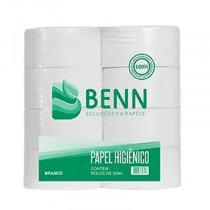 PAPEL TOALHA INTERFOLHADO BENN BRANCO ESCURO 19,5x20x1000Fl (VERDE) REF: 3490