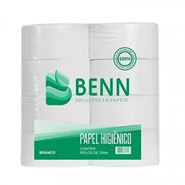 PAPEL TOALHA INTERFOLHADO BENN BRANCO ESCURO 20x21x1000Fl (VERDE) REF: 3490