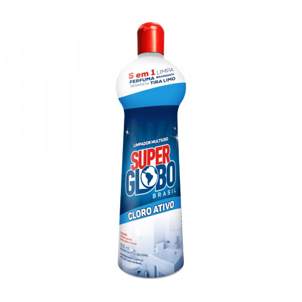 MULTIUSO SUPER GLOBO COM CLORO  500ml