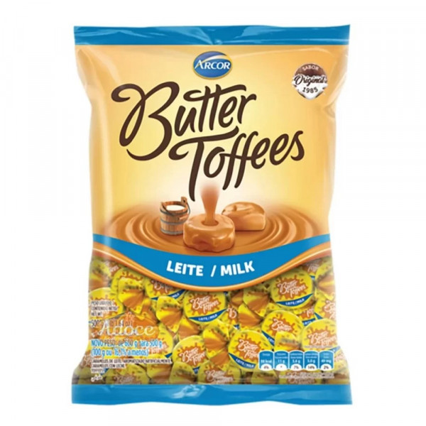 BALA BUTTER TOFFEE LEITE  500g