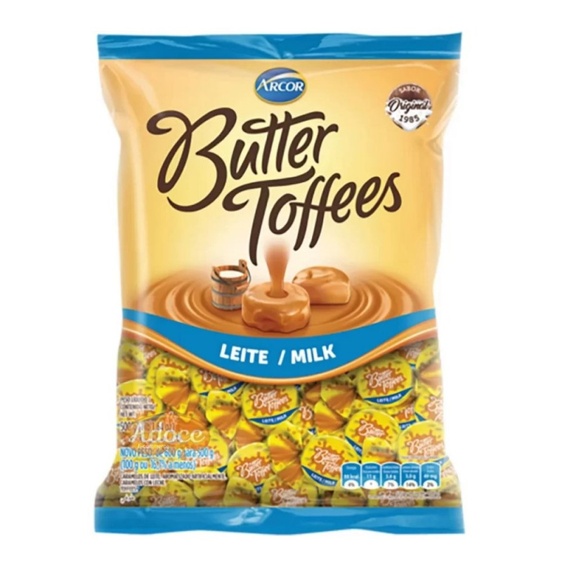 BALA BUTTER TOFFEE LEITE  500g