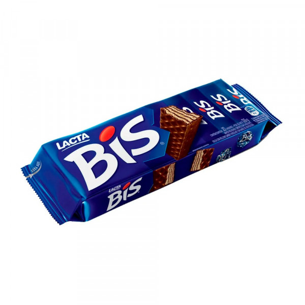 CHOCOLATE BIS PRETO AO LEITE  126g