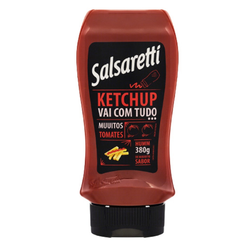 KETCHUP SALSARETTI TRADICIONAL  380g