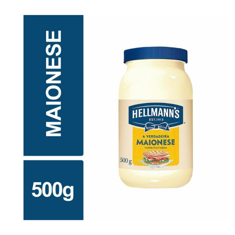 MAIONESE HELLMANNS TRADICIONAL  500g