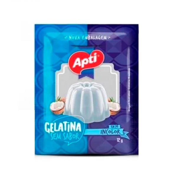 GELATINA APTI PO SEM SABOR  24g