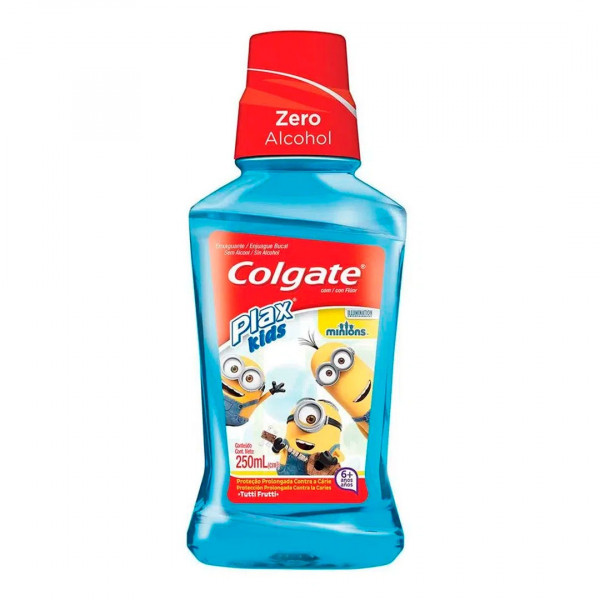 ENXAGUANTE BUCAL COLGATE PLAX KIDS MINIONS 250 ml