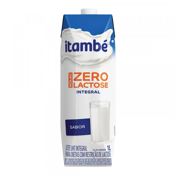 LEITE INTEGRAL ITAMBE NOLAC SEM LACTOSE  1L