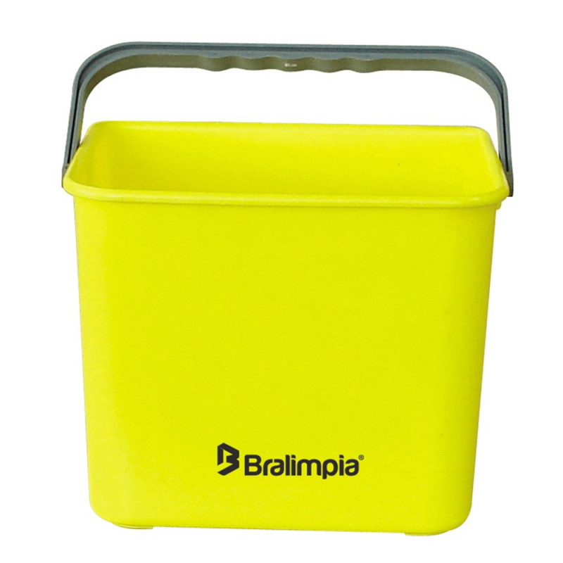 BALDE HERMETIC BRALIMPIA AMARELO  4L