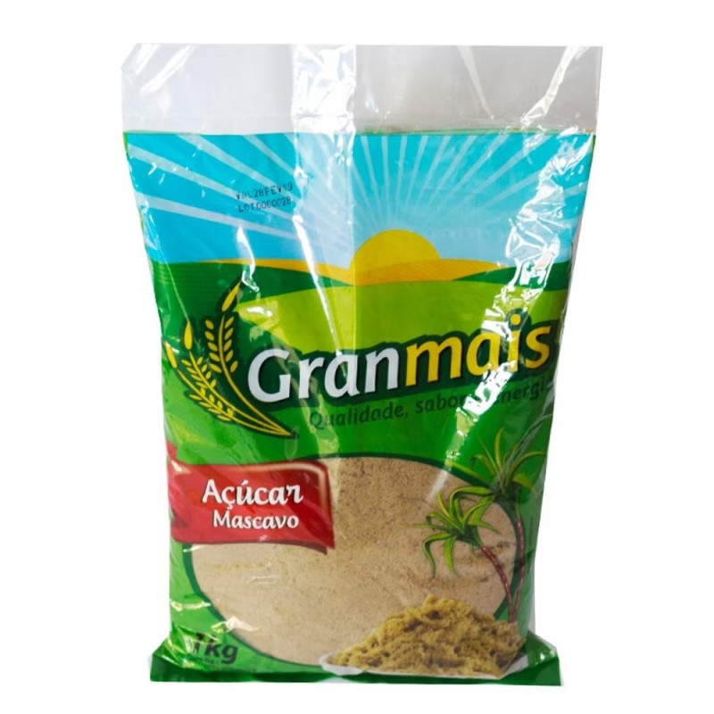 ACUCAR MASCAVO GRANMAIS 1Kg