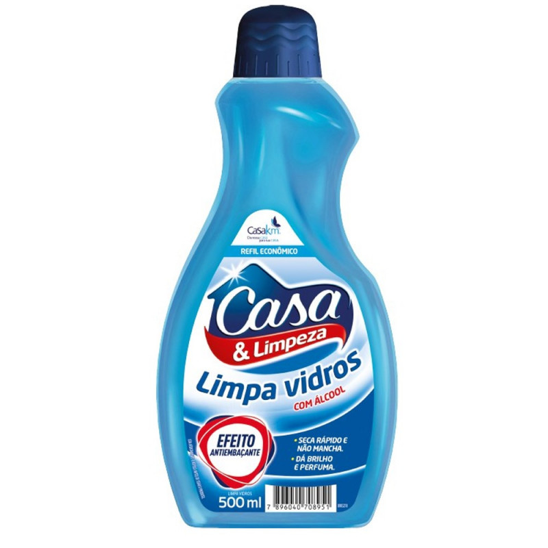 LIMPA VIDRO CASA KM REFIL  500ml