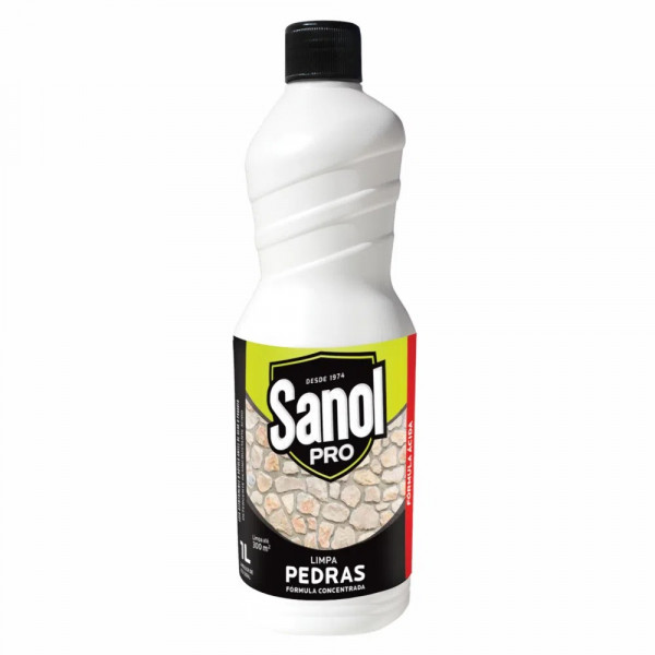 LIMPA PEDRA CONCENTRADO SANOL  1L