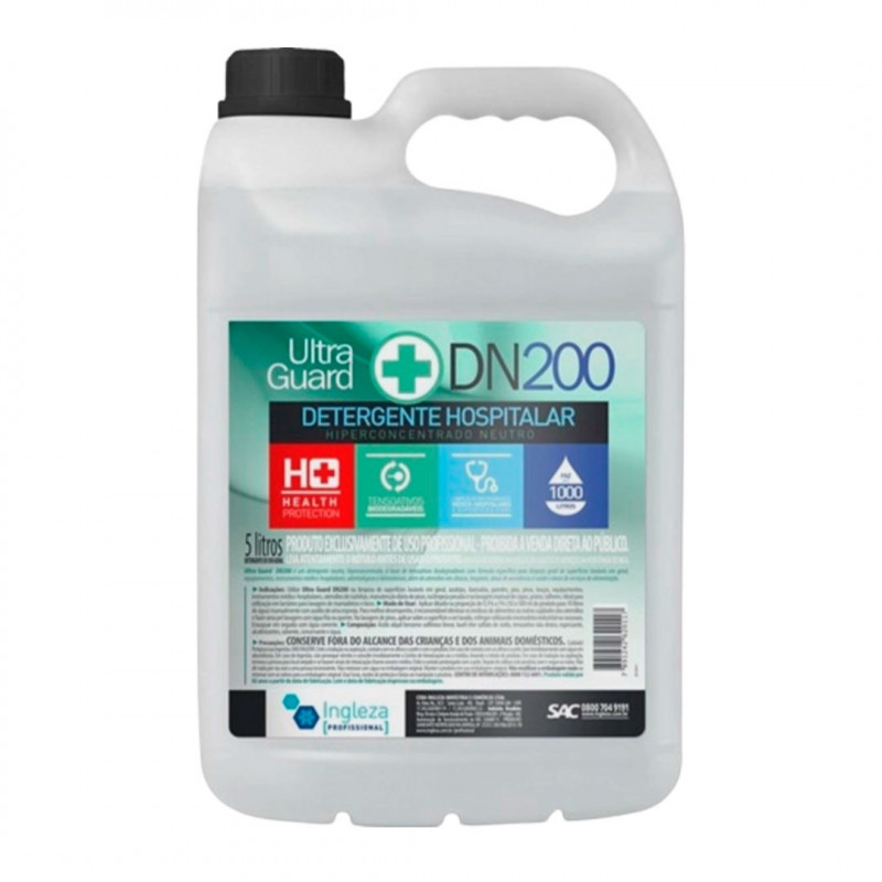 DETERGENTE HOSPITALAR INGLEZA DN200  5L