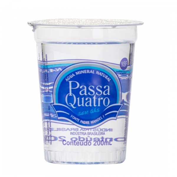 AGUA MINERAL PASSA QUATRO SEM GAS 48x200ml