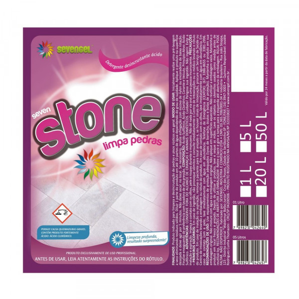 LIMPA PEDRA SEVEN STONE  20L