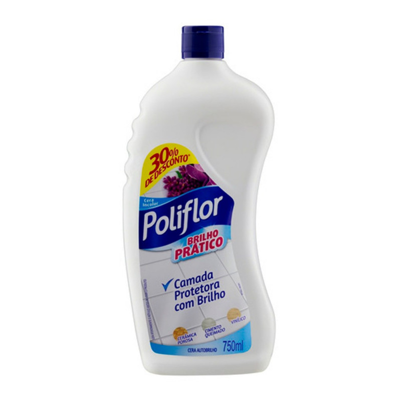 CERA POLIFLOR BRILHO PRATICO  750ml