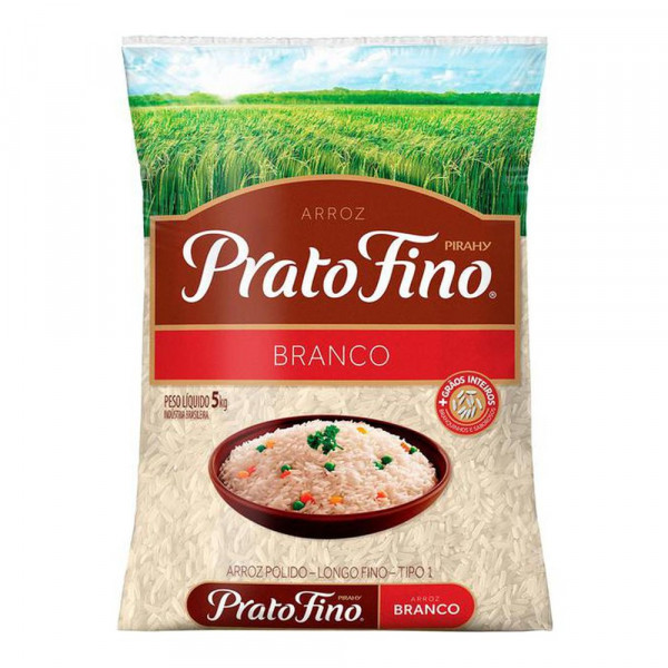 ARROZ PRATO FINO 5Kg (VERMELHO)