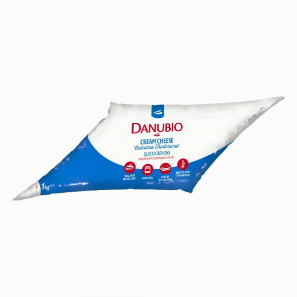 CREAM CHEESE DANUBIO BISNAGA  1Kg